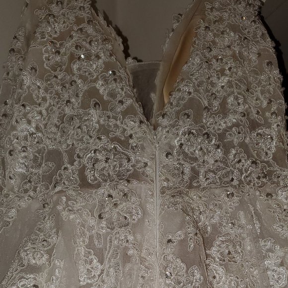 Princess Tulle and Beaded Wedding Dress - Picture 5 of 8